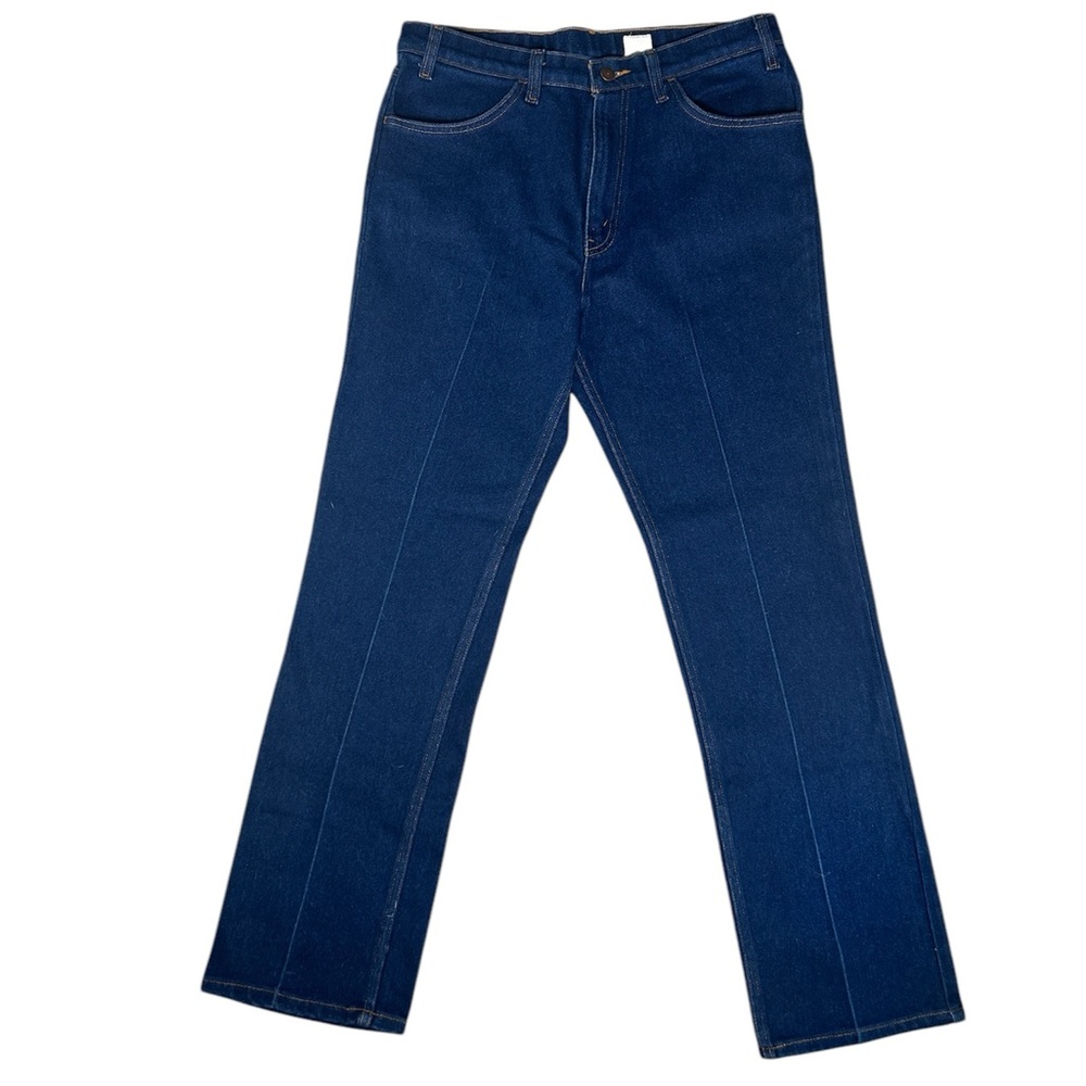 VINTAGE Levi's Action Jeans Men's Blue Dark Wash Denim Size 36W 32L